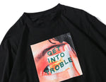 T-shirt "get into trouble" (3 coloris)