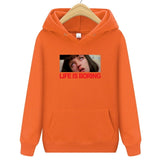 Hoodie "life is boring" (6 coloris)
