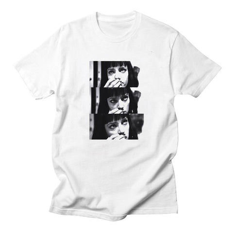 T-shirt "pulp fiction Mia Wallace"